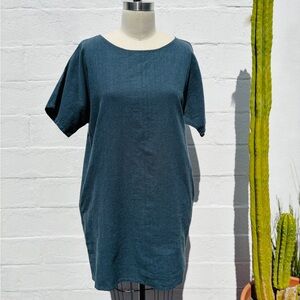Casual Blue Women's Tunic - Me & Arrow
